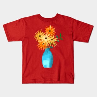 Vase of Flowers Kids T-Shirt